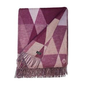Fraas Gradient Triangle Throw in Berry Multicolor Size 60 …